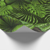Papier Cadeau Feuilles de la jungle (Coin)