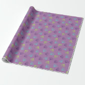 Papier Cadeau Feuilles de lavande (Déroulé)