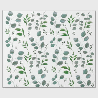 Papier Cadeau Feuilles de l'eucalyptus