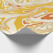 Papier Cadeau Feuilles de papier d'enveloppement en marbre Abstr (Coin)