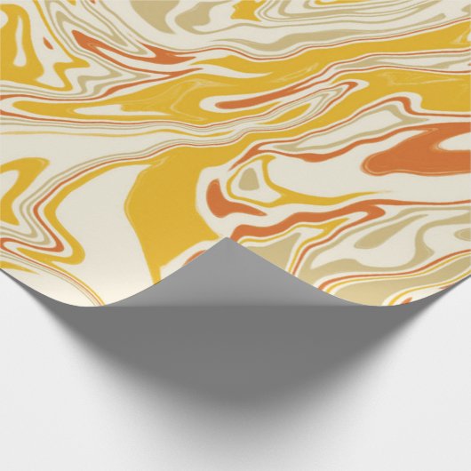 Papier Cadeau Feuilles de papier d'enveloppement en marbre Abstr (Coin)