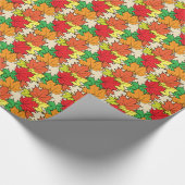 Papier Cadeau Feuilles d'érable I (Coin)