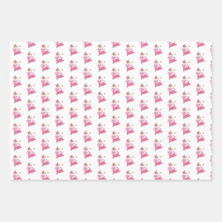 Papier cadeau Feuilles Jeu de pochettes