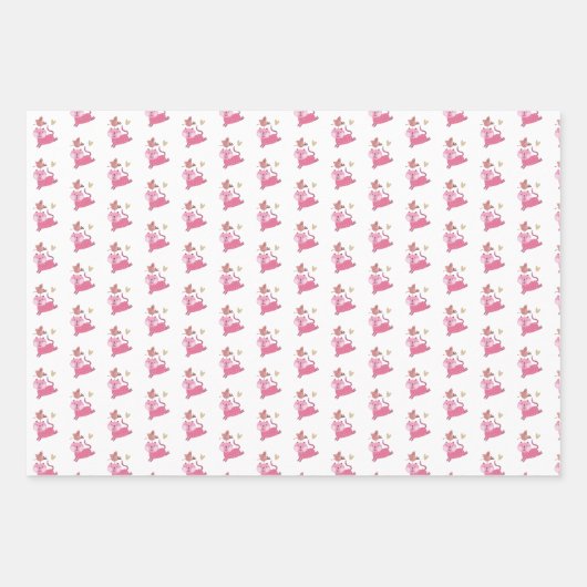 Papier cadeau Feuilles Jeu de pochettes (Devant)