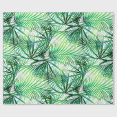 Papier Cadeau Feuilles Palm (Plat)