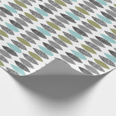 Papier Cadeau Feuilles texturés 01a (Coin)