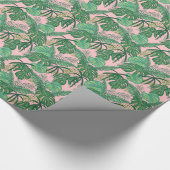 Papier Cadeau Feuilles tropicales (Coin)