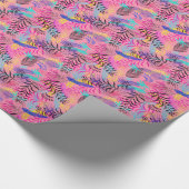 Papier Cadeau Feuilles tropicales (Coin)