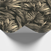 Papier Cadeau Feuilles Tropicales (Coin)