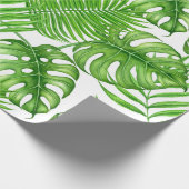 Papier Cadeau Feuilles tropicaux (Coin)
