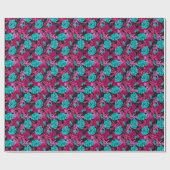 Papier Cadeau Feuilles tropicaux (Plat)