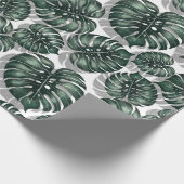 Papier Cadeau Feuilles tropicaux (Coin)