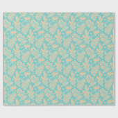 Papier Cadeau Feuilles tropicaux (Plat)