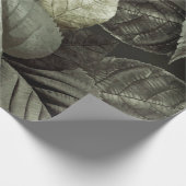 Papier Cadeau Feuilles tropicaux 5 (Coin)