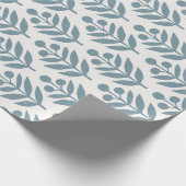 Papier Cadeau Feuilles vertes (Coin)