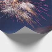 Papier Cadeau Feux d'artifice 4 juillet fête de l'indépendance (Coin)