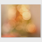 Papier Cadeau Feux de bokee orange (Plat)