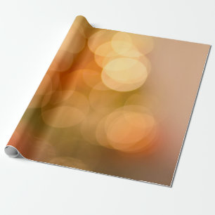 Papier Cadeau Feux de bokee orange