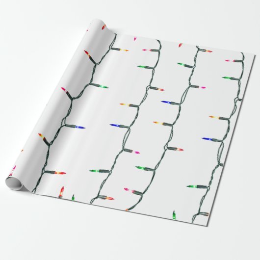 Papier Cadeau Feux de Noël (Déroulé)