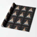 Papier Cadeau Feux de Noël des chiens maltais Noël moche Sweat<br><div class="desc">C'est un gant de Christmas. Votre famille,  les amis ou les children aimeront que vous fassiez ce que vous voulez. Wishing you and your familiy and friends a Merry Christmas.</div>