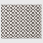 Papier Cadeau Fèves de café (Plat)