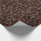 Papier Cadeau Fèves de café (Coin)