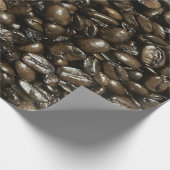 Papier Cadeau Fèves de café (Coin)