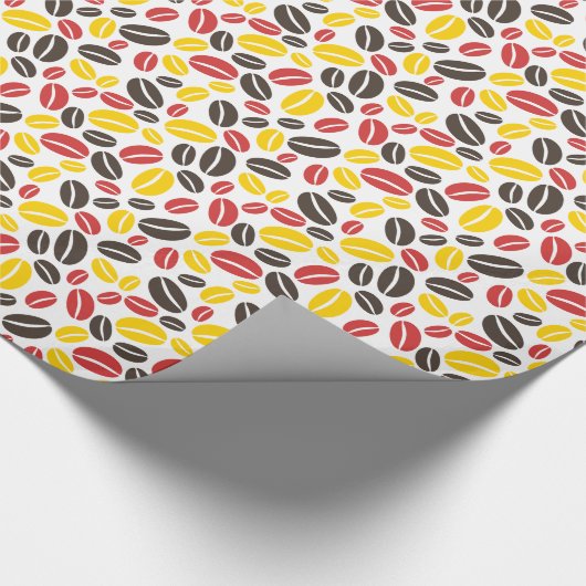 Papier Cadeau Fèves de café pour une tasse de java (Coin)