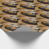 Papier Cadeau Ficelles basses basses d'instrument de la guitare (Coin)