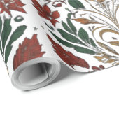 Papier Cadeau Fiche d'enrobage de devis d'élégance nostalgique (Coin rond)