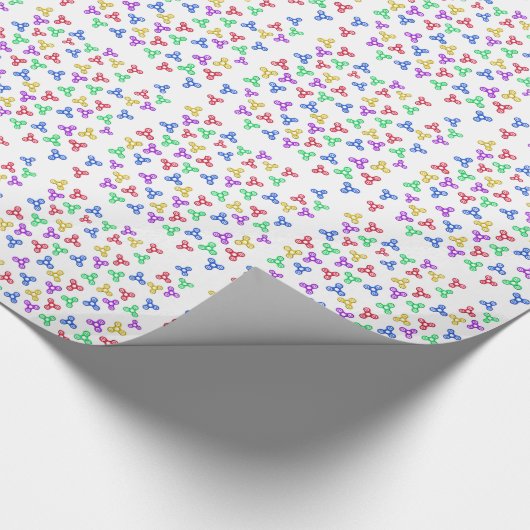 Papier Cadeau Fidget Spinners (Coin)