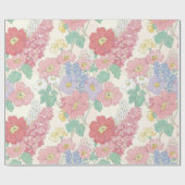 Papier Cadeau field of spring, tender flowers Wrapping Paper   (Plat)