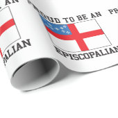 Papier Cadeau Fier épiscopalien (Coin rond)