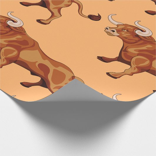 Papier Cadeau Fierce Bull