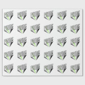 Papier Cadeau Fierté Agender (Plat)