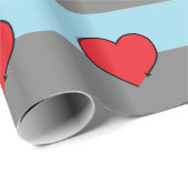 PAPIER CADEAU FIERTÉ AUTOSEXUELLE (Coin rond)