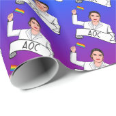 Papier Cadeau Fierté de l'AOC (Coin rond)