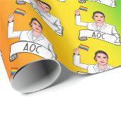 Papier Cadeau Fierté de l'AOC (Coin rond)