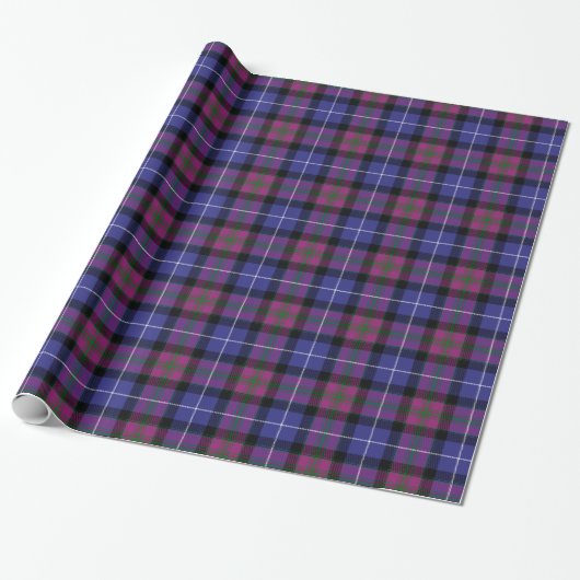 Papier Cadeau Fierté de tartan de mode de l'Ecosse (Déroulé)