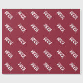 Papier Cadeau Fierté du pays (Plat)