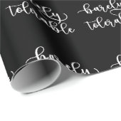 Papier Cadeau Fierté Et Préjudice - À Peine Tolérable I (Coin rond)