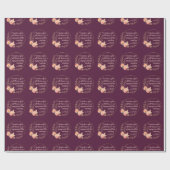 Papier Cadeau Fierté et préjugé Citation III - Style mignon (Plat)