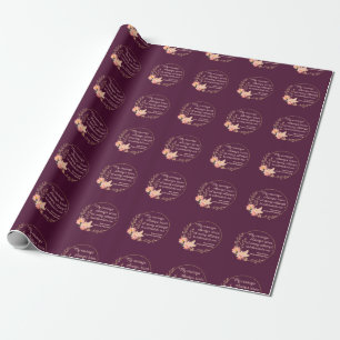 Papier Cadeau Fierté et préjugés Citation I - Style mignon