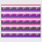 PAPIER CADEAU FIERTÉ ET SYMBOLE GENDERFLUIDE (Plat)