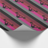 PAPIER CADEAU FIERTÉ MUSCLE (Coin)