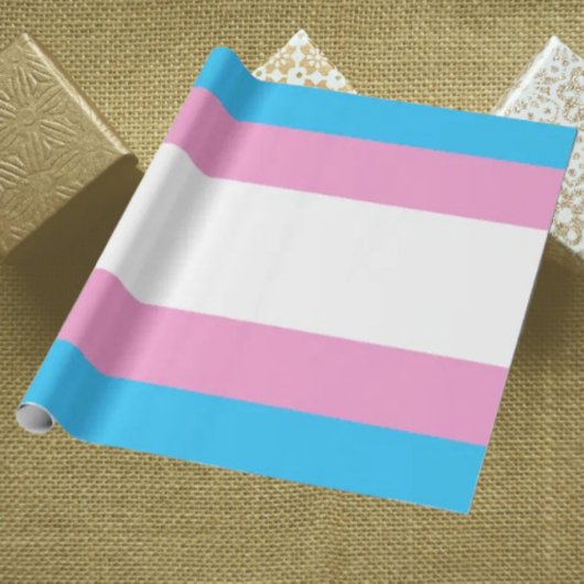 Papier cadeau Fierté Trans