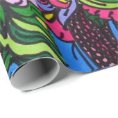 Papier Cadeau Fiesta (Coin rond)