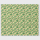 Papier Cadeau Fiesta Fun Green Chili Motif (Plat)