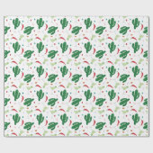 Papier Cadeau Fiesta mexicaine, Margaritas et poivrons chili (Plat)