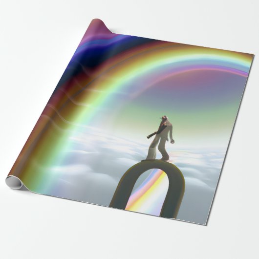 Papier Cadeau Figure de mystère au Stargate interdimensionnel (Déroulé)